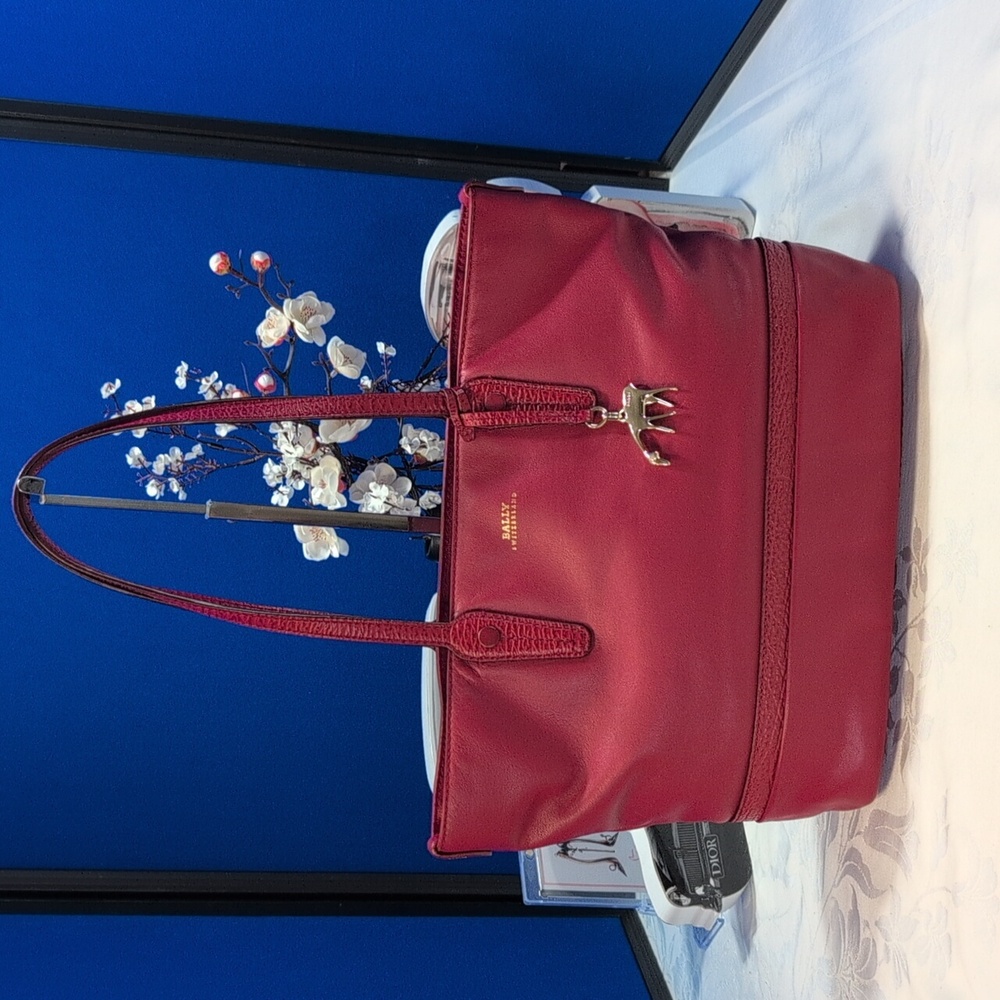 RARE Bally Leather Tote